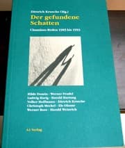 Tapa de Der Gefundene Schatten: Chamisso-Reden 1985 bis 1993 (German Edition)