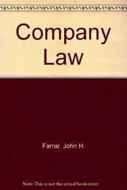 Tapa de Company law