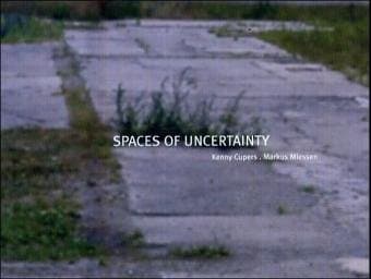 Tapa de Spaces of uncertainty