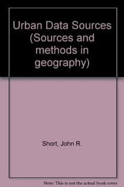 Tapa de Urban data sources