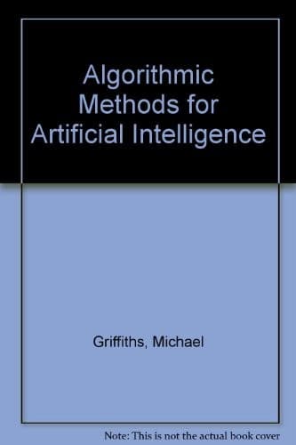 Tapa de Algorithmic Methods for Artificial Intelligence