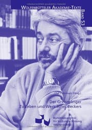 Tapa de Der Grenzgänger: Zu Leben und Werk Jurek Beckers