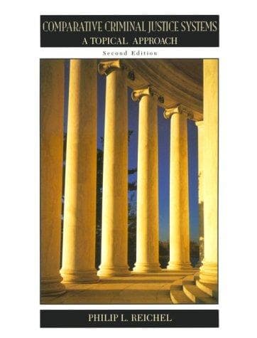 Tapa de Comparative Criminal Justice Systems