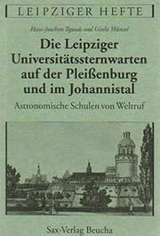 Tapa de Die Leipziger Universitätssternwarten auf der Pleissenburg und im Johannistal