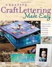 Tapa de Creative craft lettering made easy