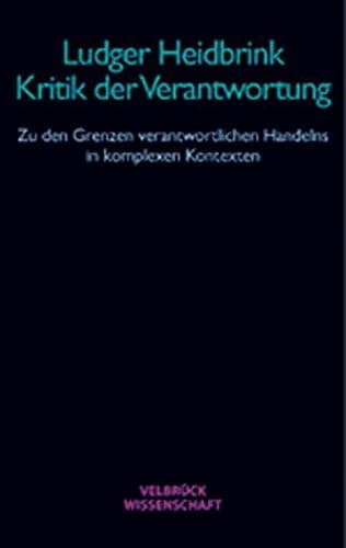 Tapa de Kritik der Verantwortung