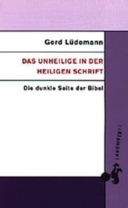 Tapa de Das Unheilige in der heiligen Schrift