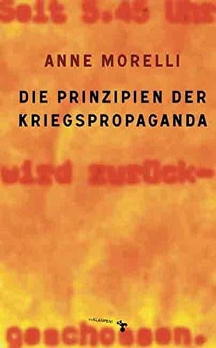 Tapa de Die Prinzipien der Kriegspropaganda