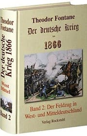 Tapa de Der deutsche Krieg von 1866, Band 2. Der Feldzug in West- und Mitteldeutschland