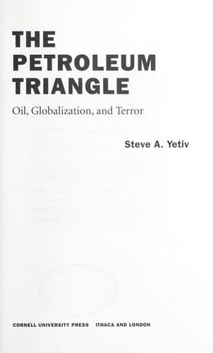 Tapa de The petroleum triangle