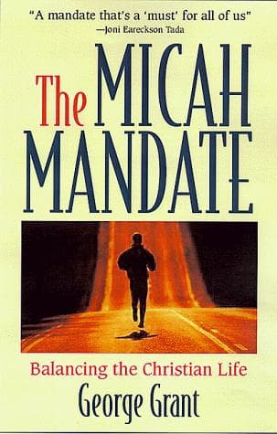 Tapa de The Micah Mandate