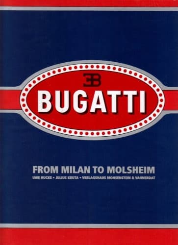 Tapa de Bugatti - From Milan to Molsheim