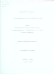 Tapa de A semantic differential analysis of the concept school