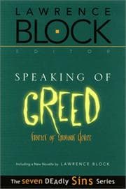 Tapa de Speaking of Greed