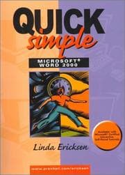 Tapa de Quick simple Microsoft Word 2000