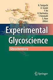 Tapa de Experimental Glycoscience: Glycochemistry