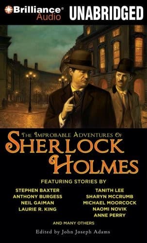 Tapa de The Improbable Adventures of Sherlock Holmes