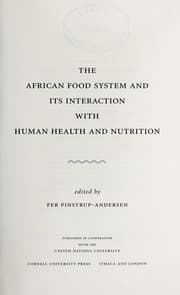Tapa de The African food system and its interaction with human health and nutrition