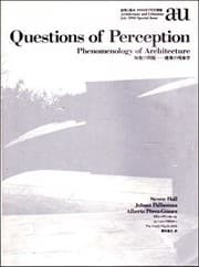 Tapa de Questions of perception
