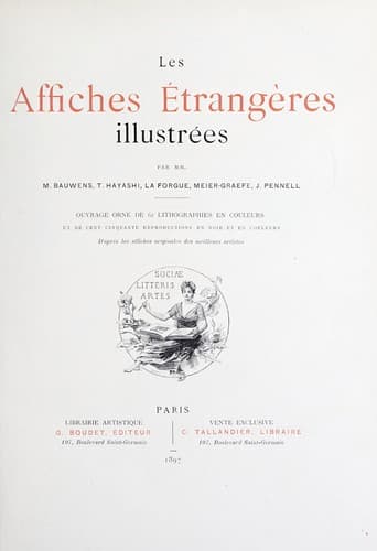 Tapa de Les Affiches étrangères illustrées