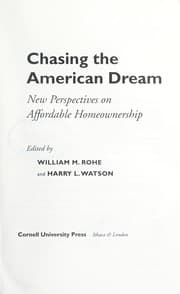 Tapa de Chasing the American dream