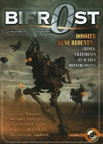 Tapa de Bifrost, N° 40, Octobre 2005 : René Réouven : Crimes, châtiments et autres monstruosités