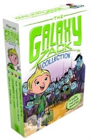 Tapa de The Galaxy Zack Collection: A Stellar Four-Book Boxed Set: Hello, Nebulon!; Journey to Juno; The Prehistoric Planet; Monsters in Space!