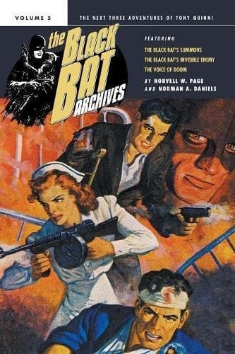 Tapa de The Black Bat Archives, Volume 5