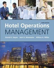 Tapa de Hotel Operations Management (3rd Edition)
