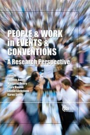 Tapa de People and work in events and conventions