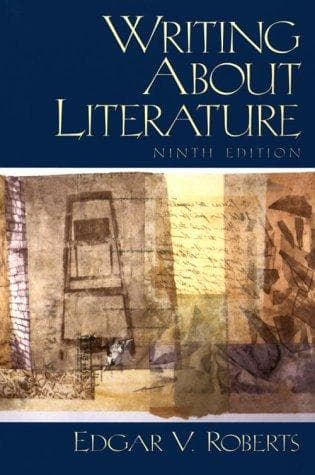 Tapa de Writing about literature