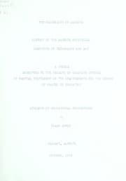 Tapa de History of the Alberta Provincial Institute of Technology and Art