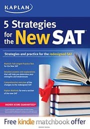 Tapa de Kaplan 5 Strategies for the New SAT (Kaplan Test Prep)