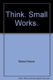 Tapa de Think. Small Works. (IN RUSSIAN LANGUAGE) (Pensées / Мысли. Малые сочинения. Письма)