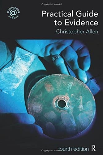 Tapa de Practical Guide to Evidence