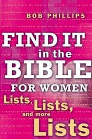 Tapa de Find It in the Bible for Women