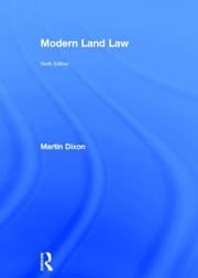 Tapa de Modern Land Law