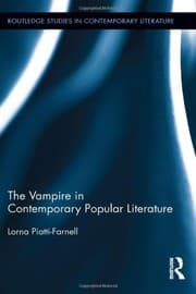 Tapa de The Vampire in Contemporary Popular Literature (Routledge Studies in Contemporary Literature)