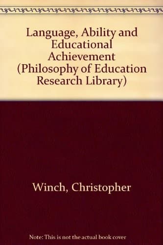 Tapa de Language, ability, and educational achievement