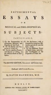 Tapa de Experimental essays on medical and philosophical subjects ...