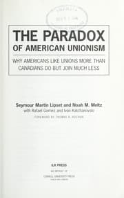 Tapa de The paradox of American unionism
