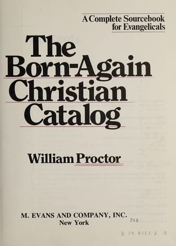 Tapa de The born-again Christian catalog