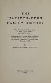 Tapa de The Naeseth-Fehn family history
