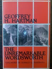 Tapa de The Unremarkable Wordsworth (University paperback)