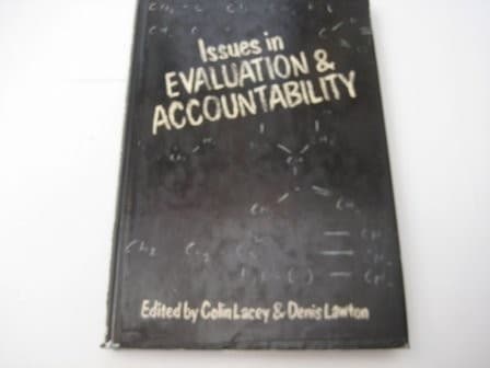 Tapa de Issues in evaluation and accountability