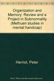 Tapa de Organisation and memory