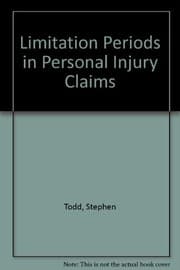 Tapa de Limitation periods in personal injury claims