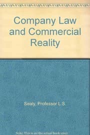 Tapa de Company law and commercial reality