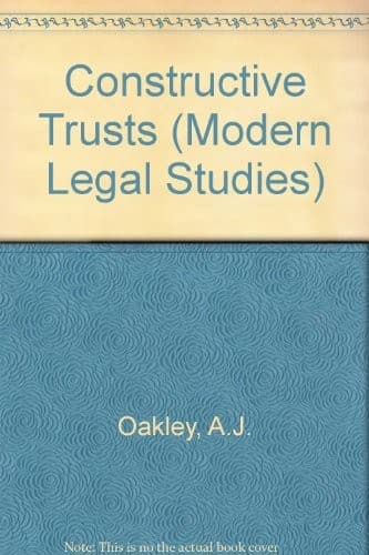 Tapa de Constructive trusts