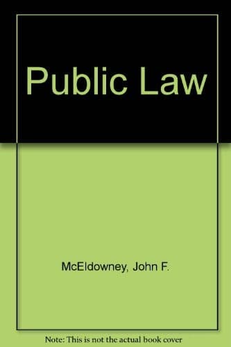 Tapa de Public law